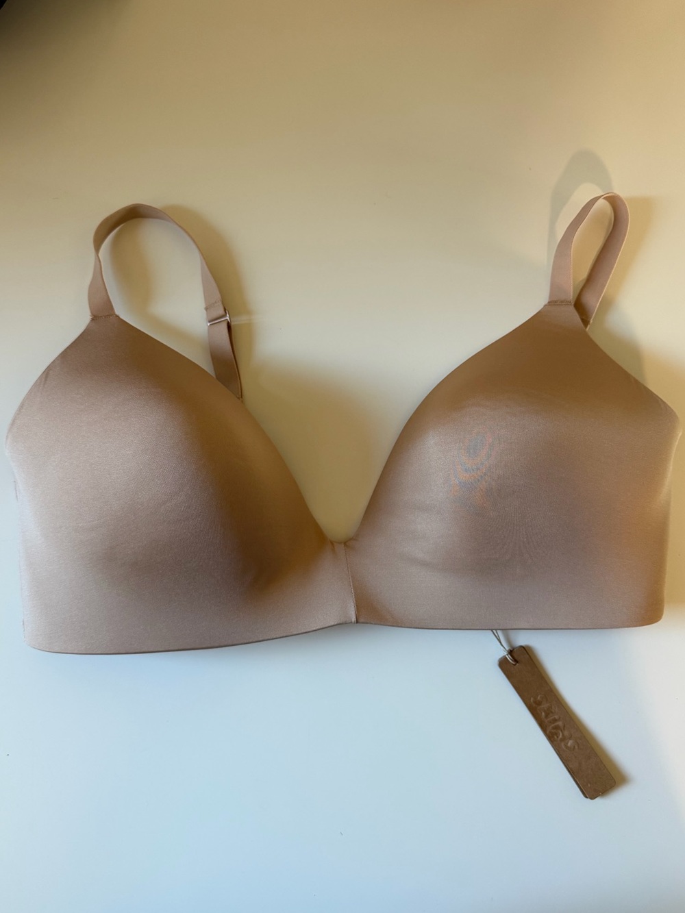 SKIMS Wireless Form T shirt Bra Clay 38D NWT